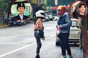 新恋情？欧弟前妻被拍与25岁男星陈昊森同回家中