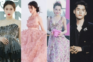 baby关晓彤拿仙女棒走红毯热巴似花仙子