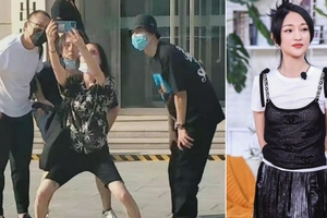 周迅与王一博王传君程耳电影局门口合影