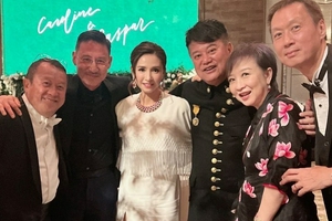 张学友参加婚礼身形消瘦