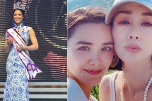 钟丽缇23岁大女儿夺温哥华华裔小姐比赛亚军