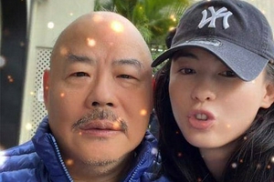 张柏芝回港为爸爸开心庆生画面有爱