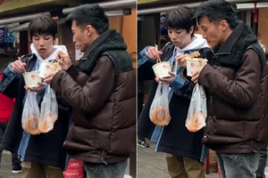 谢霆锋华晨宇《百姓的味道》 武汉街头吃热干面