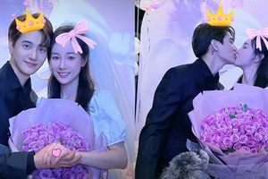 “小五”金恩圣成功求婚张檬