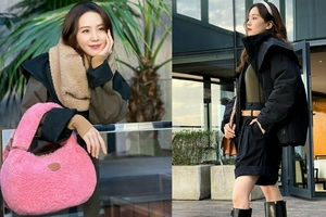 工作室晒刘诗诗早春摩登格调花絮照