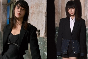 杨紫燃热伪装大片全黑look彰显酷飒感