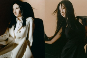 景甜着长款风衣搭同色长裙气场十足