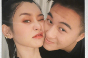 奚梦瑶晒照庆祝33岁生日 与何猷君贴脸合影