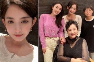 娜扎火锅大餐为妈妈庆生 母女俩颜值在线