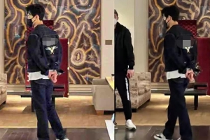 白敬亭逛街背手被网友调侃“老大爷”