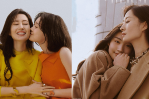 刘敏涛母爱力量大片释出长卷发气质佳