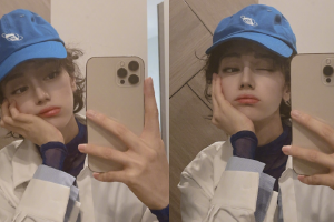 假期快乐！热巴晒出游造型如洋娃娃