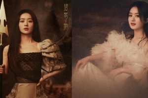 赵丽颖《与凤行》先导片手持银枪仙又飒