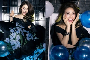 容祖儿分享生日写真照开心转圈圈