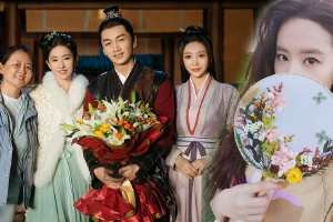 《梦华录》大结局 陈晓晒卡通图告别刘亦菲分享合影库存