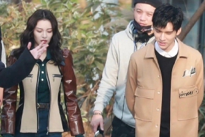 龚俊钟楚曦《我要逆风去》同框路透 造型时尚似走秀