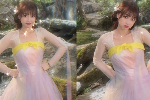 虞书欣微博分享《苍兰诀》片场plog