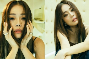 容祖儿长发飘飘科技感氛围下气质佳