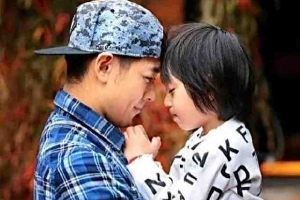 林志颖为大儿子庆13岁生日 晒对比照kimi成长惊人