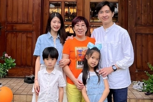 林志颖弟媳晒照为婆婆庆生