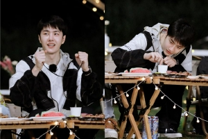 王一博《街舞5》露营路透显反差萌