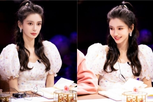 angelababy公主头发型气质甜