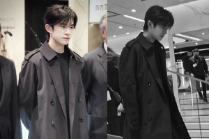 易烊千玺清秀挺拔眉眼更显少年气