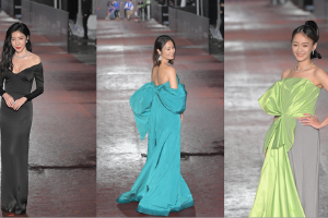 林心如陈意涵金钟奖红毯比美