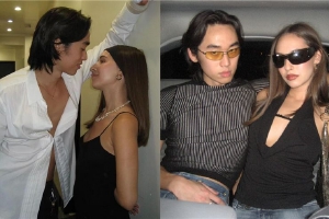 林依轮儿子林子濠与女友贴贴拥抱