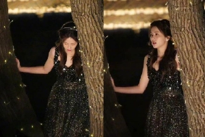 白鹿新剧醉酒爬树自言自语