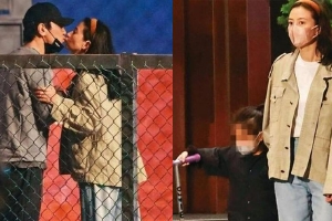 高圆圆赵又廷街头亲吻恩爱甜蜜