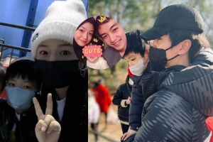 陈晓陈妍希带小星星逛动物园