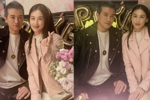 杨子为黄圣依庆生高调示爱称妻子公主