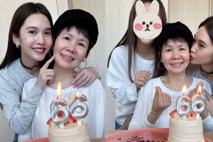 杨丞琳晒照庆妈妈66岁生日 母女对镜甜笑像姐妹