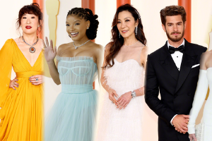 2023奥斯卡红毯星光熠熠 杨紫琼蕾哈娜等亮相