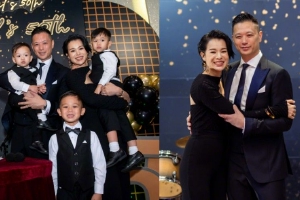 胡杏儿为老公李承德庆生