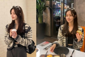 宋轶小蛮腰纤瘦新发色更显温柔