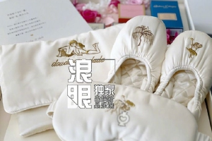 窦骁何超莲婚礼伴手礼曝光Q版形象超有爱