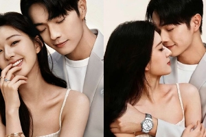 赵露思许凯双人海报梦回《蓝色生死恋》