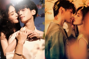 罗云熙白鹿合体拍大片 隔手吻暧昧氛围拉满