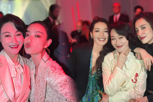 惠英红舒淇倪妮李宇春等合照