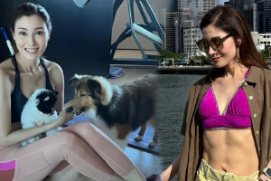 53岁李嘉欣晒近照秀腹肌马甲线