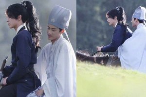 王鹤棣《大奉打更人》骑马路透