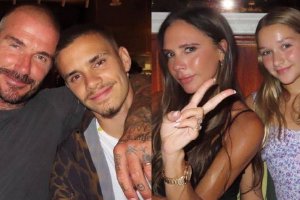 贝克汉姆次子办庆生宴全家聚齐