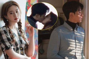 刘亦菲彭冠英《玫瑰故事》吻戏路透