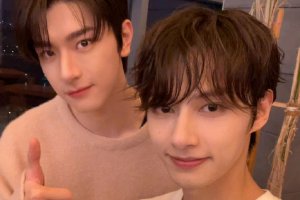 文俊辉晒与林一合照 同框比赞画面养眼