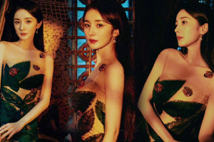 杨幂37岁生日大片冷艳又知性