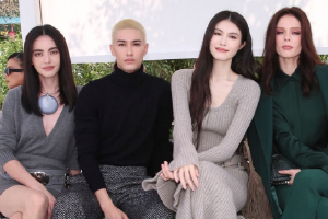 好养眼！何穗米卡富永同框