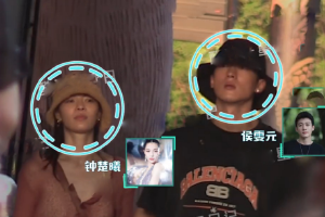 钟楚曦侯雯元牵手逛动物园