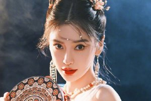 Angelababy敦煌神女造型写真